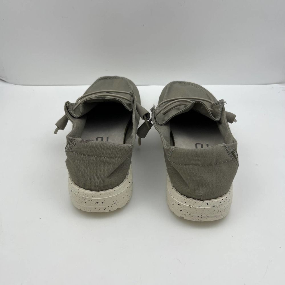 Hey Dude Grey Wendy Slip on Walking Comfort Shoe Womens Size 6 - Picture 5 of 11
